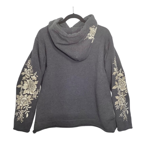 Johnny Was Olenna Embroidered Pullover Hoodie - Picture 4 of 10